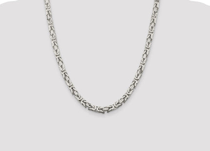 Sterling Silver Byzantine Chain (Style QBZ150-22)