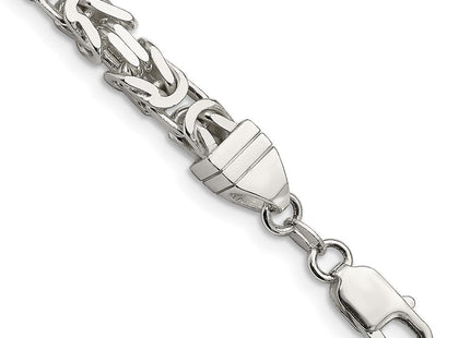 Sterling Silver Byzantine Chain (Style QBZ150-8)