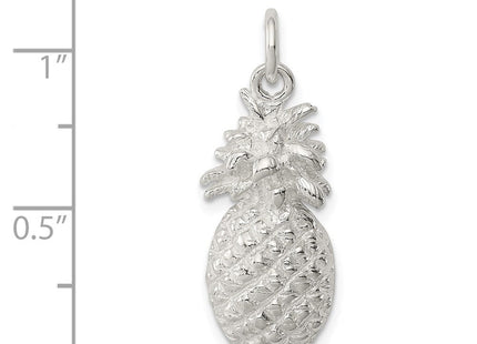 Sterling Silver Pineapple Charm (Style QC1002)