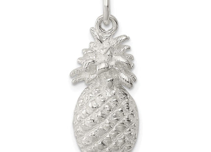 Sterling Silver Pineapple Charm (Style QC1002)