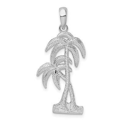 Sterling silver tree pendant