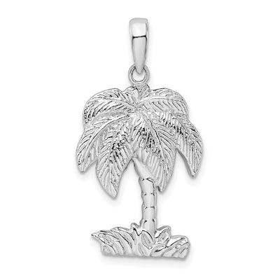 Sterling silver tree pendant