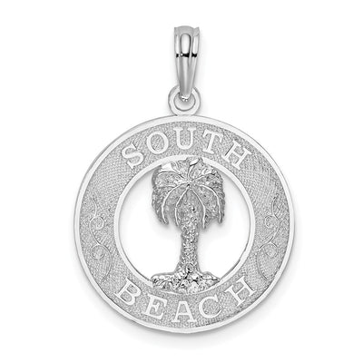 Sterling silver tree pendant