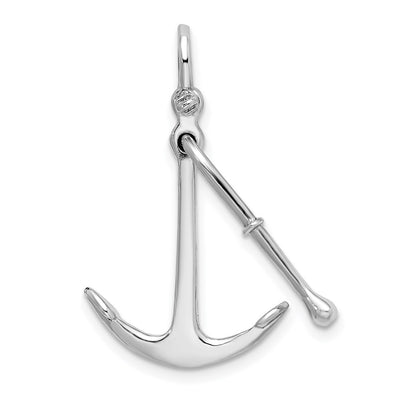 Sterling silver anchor pendants & charm