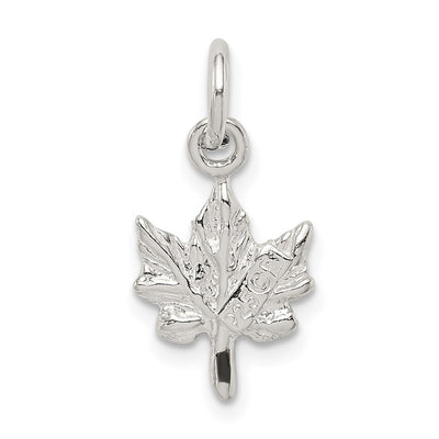 Sterling Silver Maple Leaf Charm