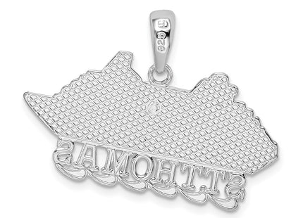 Sterling Silver Pendants Style QC10249 - Classique Jewelry Inc.