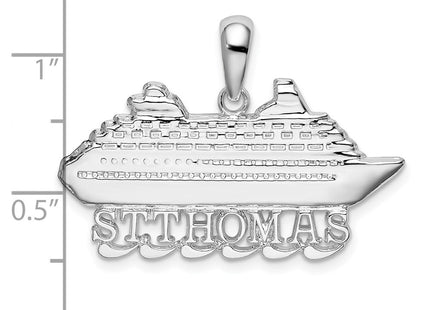 Sterling Silver Pendants Style QC10249 - Classique Jewelry Inc.