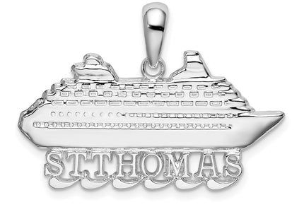 Sterling Silver Pendants Style QC10249 - Classique Jewelry Inc.