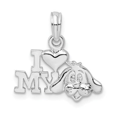 Sterling silver heart pendant
