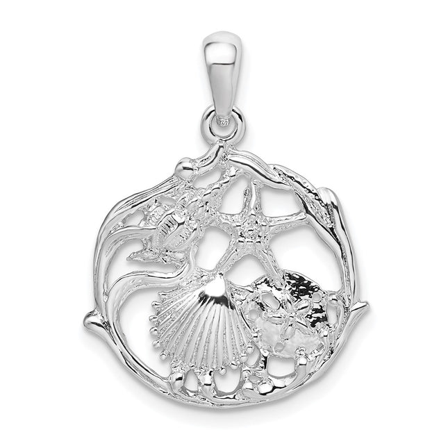 Sterling Silver Pendants Style QC10467 - Classique Jewelry Inc.