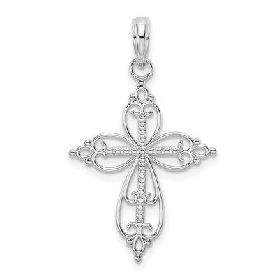 Sterling silver cross pendant