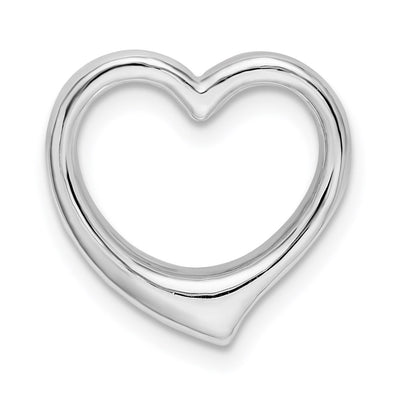 Sterling silver heart pendant