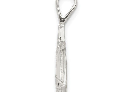 Sterling silver charm, alternate view