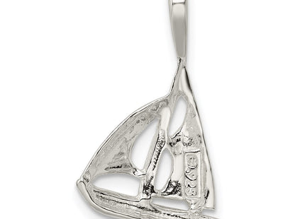 Sterling silver charm, another view