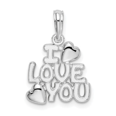 Sterling silver heart pendant
