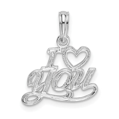 Sterling silver heart pendant