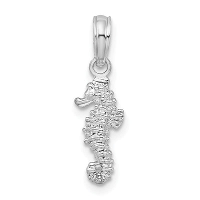Sterling silver seahorse pendant