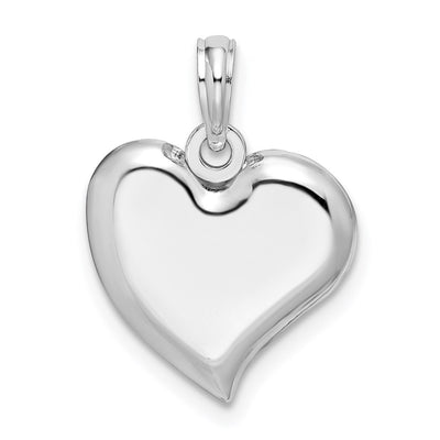 Sterling silver teardrop pendant