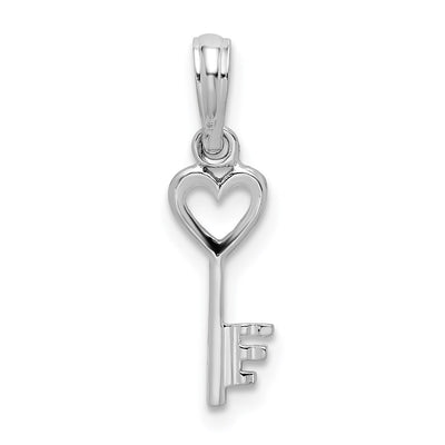 Sterling silver heart pendant