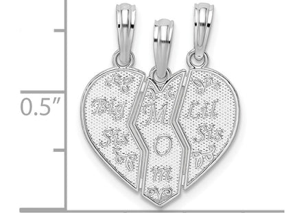 Sterling Silver Pendants Style QC10611 - Classique Jewelry Inc.