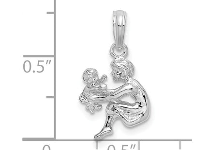 Sterling Silver Pendants Style QC10615 - Classique Jewelry Inc.