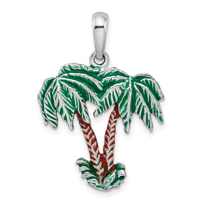 Sterling silver tree pendant