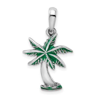 Sterling silver tree pendant