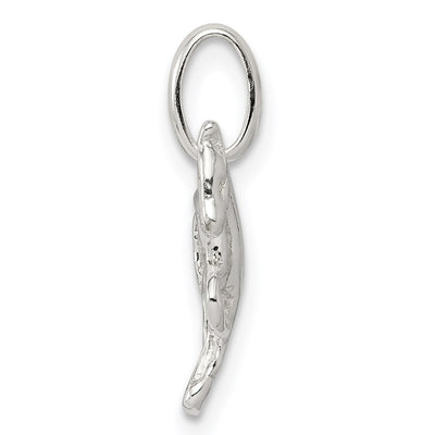 Sterling Silver Horse Charm, 15 x 17mm