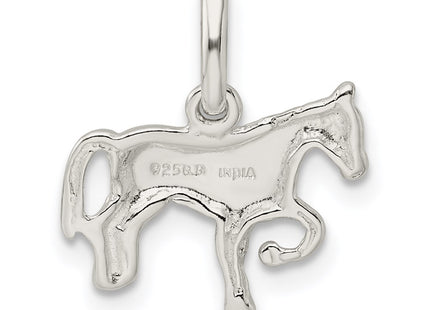 Sterling silver charm, another view