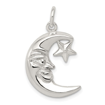 Sterling silver star pendant