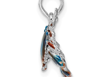 Sterling silver pendant, alternate view