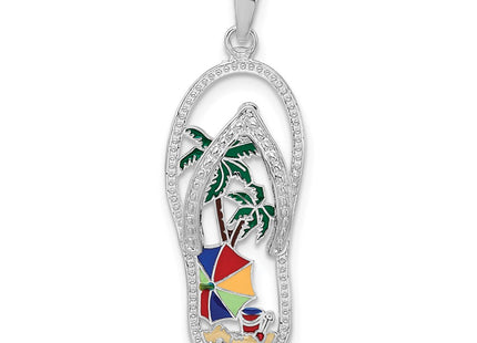 Sterling Silver Pendants Style QC10735 - Classique Jewelry Inc.