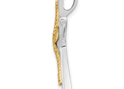 Silver/14k Two-Tone Jewelry Style QC10771G - Classique Jewelry Inc.