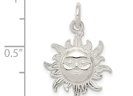 Sterling silver charm, another view