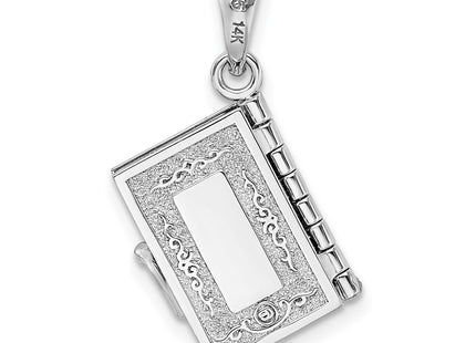 Silver/14k Two-Tone Pendants Style QC10856G - Classique Jewelry Inc.