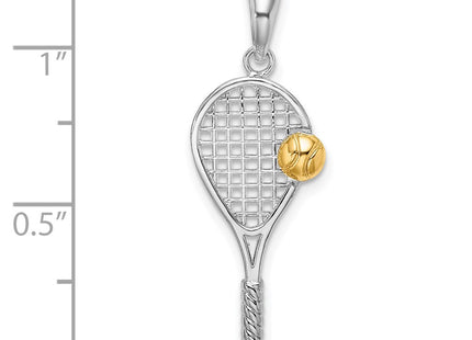 Silver/14k Two-Tone Pendants Style QC10873G - Classique Jewelry Inc.