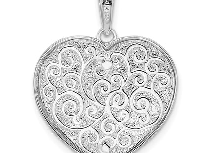 Silver/14k Two-Tone Pendants Style QC10891G - Classique Jewelry Inc.