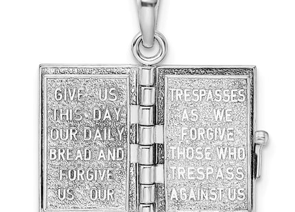 Silver/14k Two-Tone Pendants Style QC10910G - Classique Jewelry Inc.