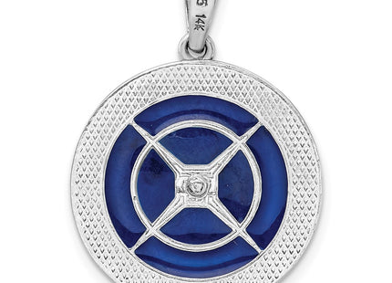 Silver/14k Two-Tone Pendants Style QC10983G - Classique Jewelry Inc.