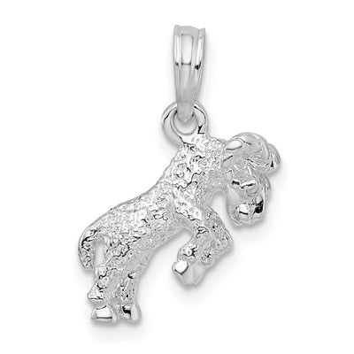 Sterling silver zodiac pendant