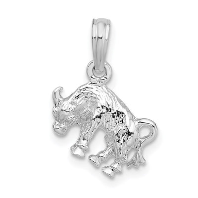 Sterling silver zodiac pendant