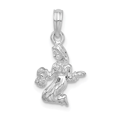 Sterling silver zodiac pendant