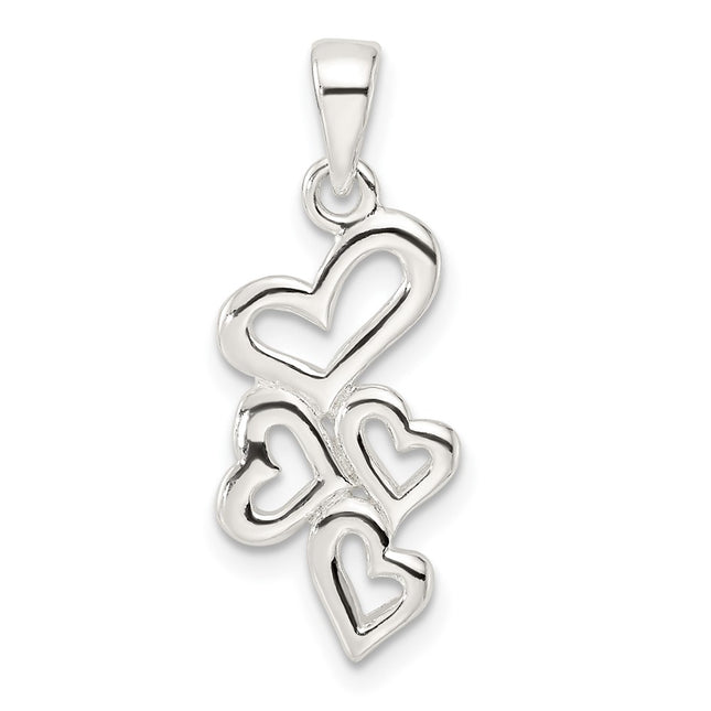Sterling Silver Pendants Style QC11009 - Classique Jewelry Inc.