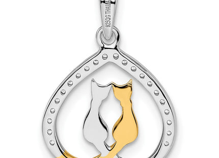 SS/Gold Plated Pendants Style QC11058 - Classique Jewelry Inc.