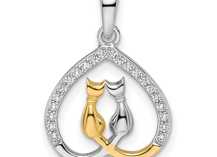 SS/Gold Plated Pendants Style QC11058 - Classique Jewelry Inc.
