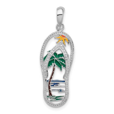 Sterling silver tree pendant