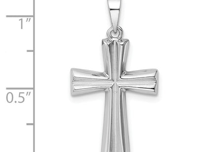 Sterling Silver RH Polished Cross Pendant