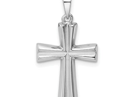 Sterling Silver RH Polished Cross Pendant