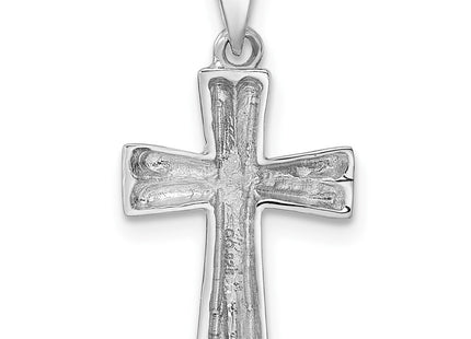 Sterling silver cross pendant, further view