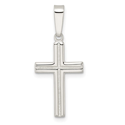 Sterling silver cross pendant